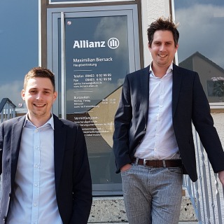 Allianz Versicherung Maximilian und Felix Biersack GbR Tegernheim - Max und Felix2