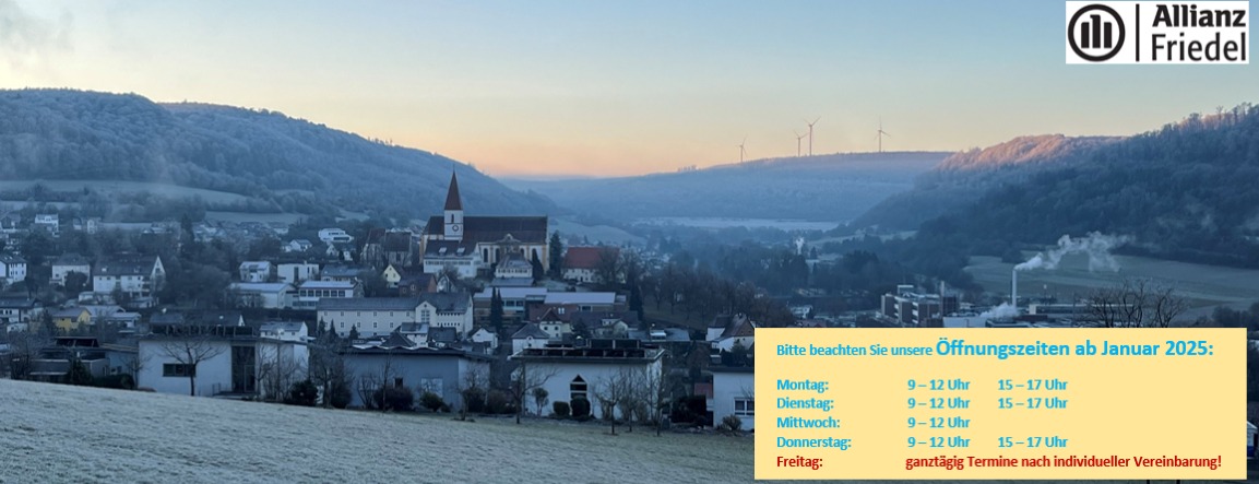 Allianz Versicherung Markus Friedel Aalen - Februar 25 Öffnungszeiten