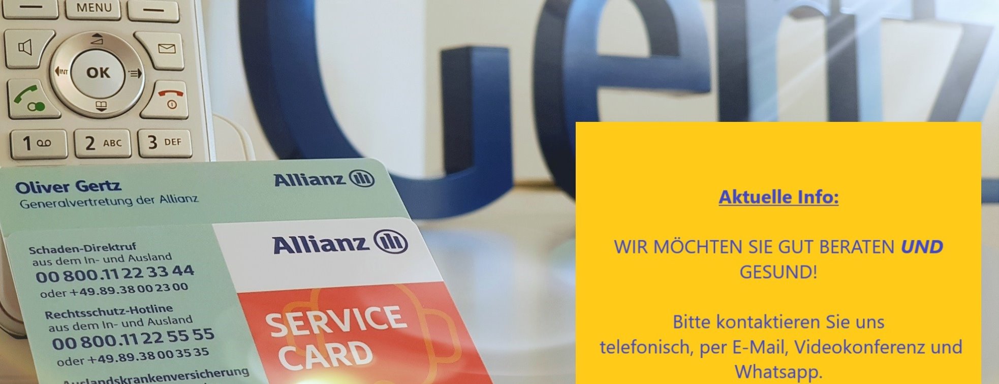 Allianz Versicherung Oliver Gertz Karlsruhe - Titelbild