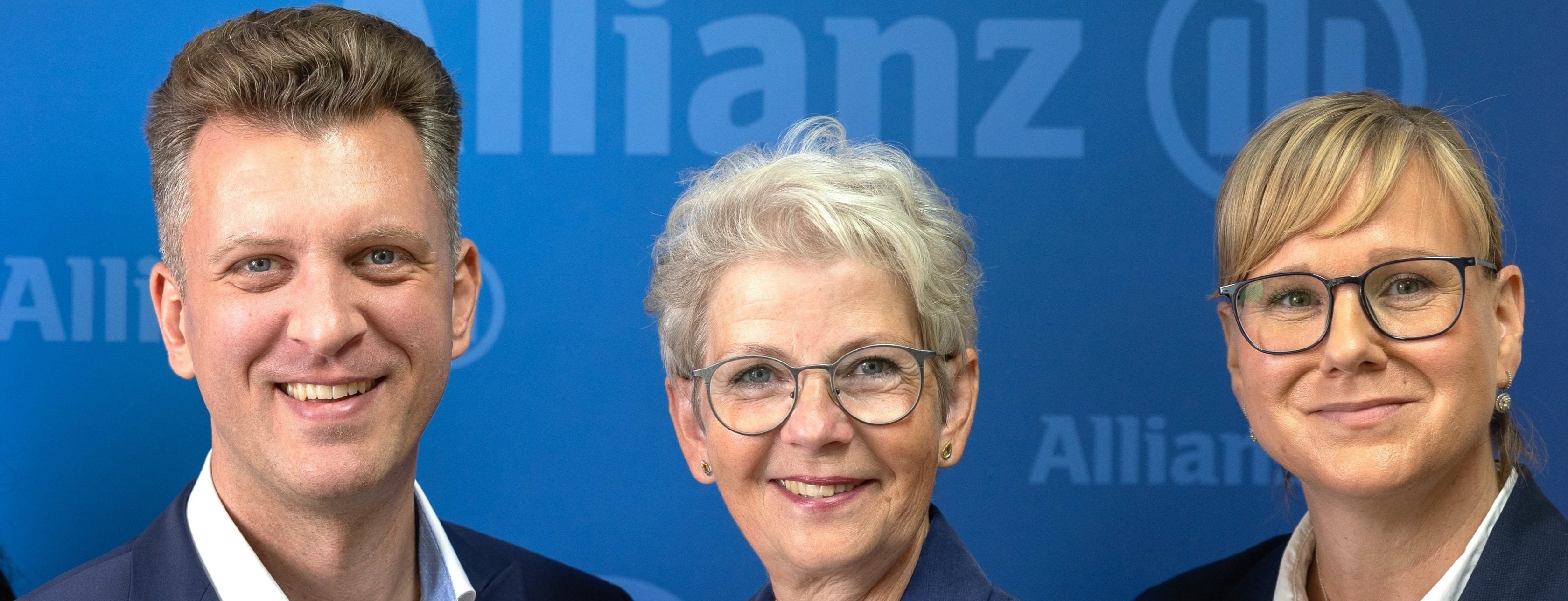 Allianz Versicherung Philipp Simon Jende Berlin - Philipp, Gundula und Patrizia