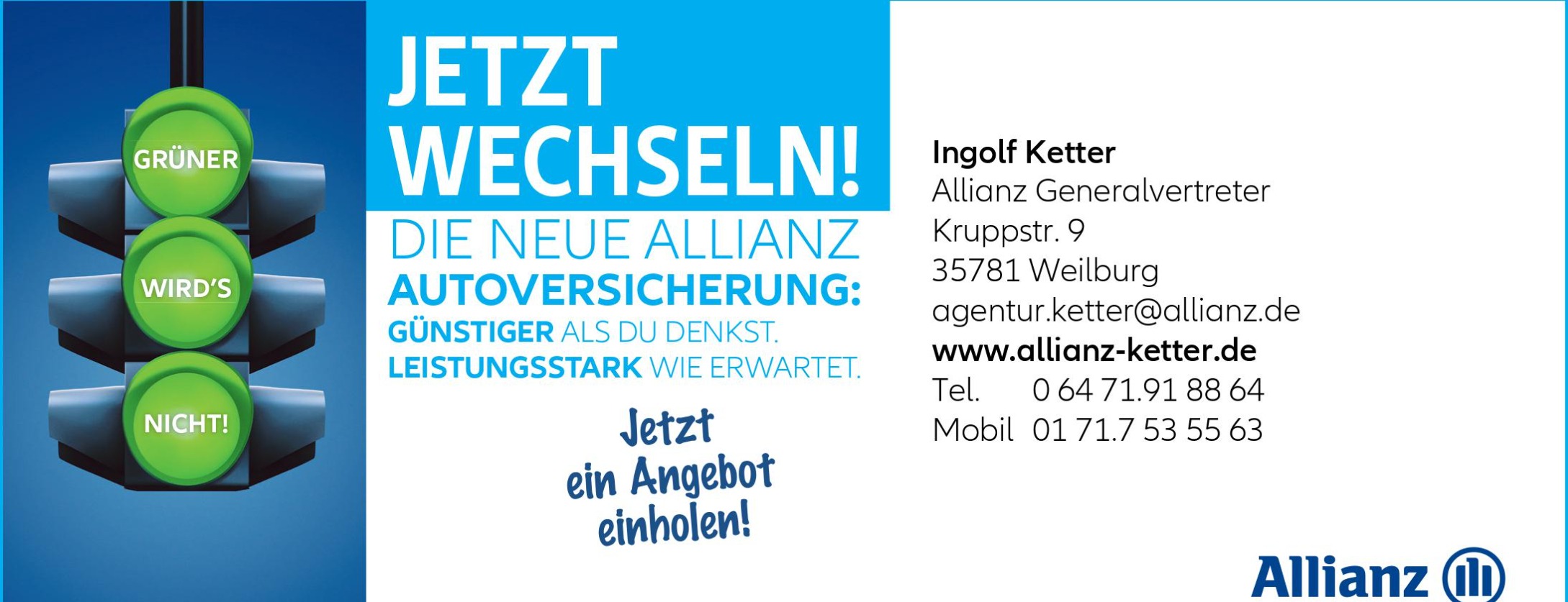 Allianz Versicherung Ingolf Ketter Weilburg - Titelbild