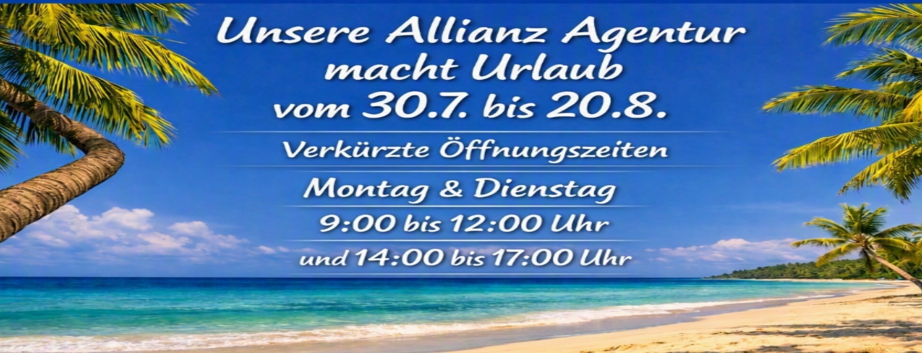 Allianz Versicherung Thomas Klimpel Großschweidnitz - Wir machen Urlaub