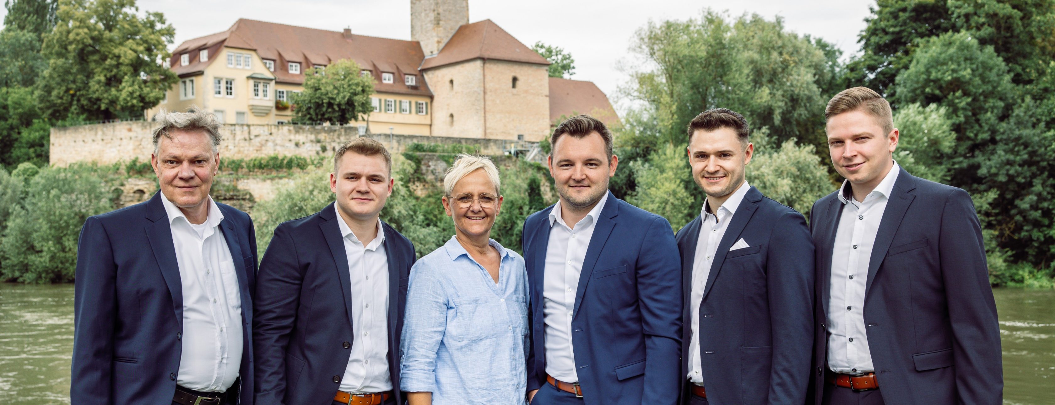 Allianz Versicherung Leontin Kreps Lauffen am Neckar - Gruppenbild Lauffen Rathaus