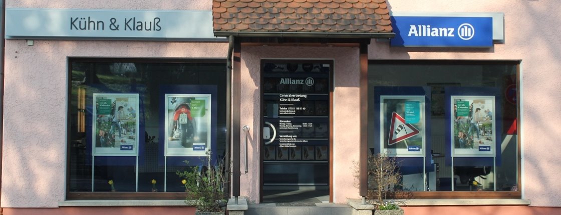 Allianz Versicherung Kühn und Klauß GbR Plüderhausen - Unser Büro in der Hauptstr.1 in Plüderhausen