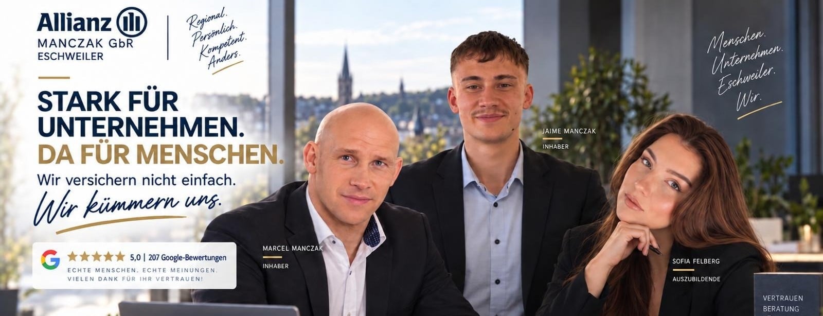 Allianz Versicherung Manczak GbR Eschweiler - Firmenversicherung, Privatversicherung, BKV 