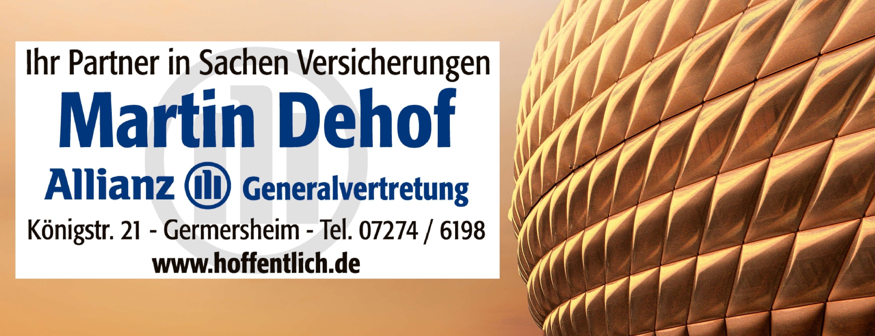 Allianz Versicherung Martin Dehof Germersheim - Ihr Partner in Sachen Versicherungen