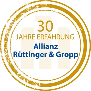 Allianz Versicherung Rüttinger und Gropp GbR Altlußheim - Siegel 30Allianz Fachagentur Rüttinger & Gropp GbR