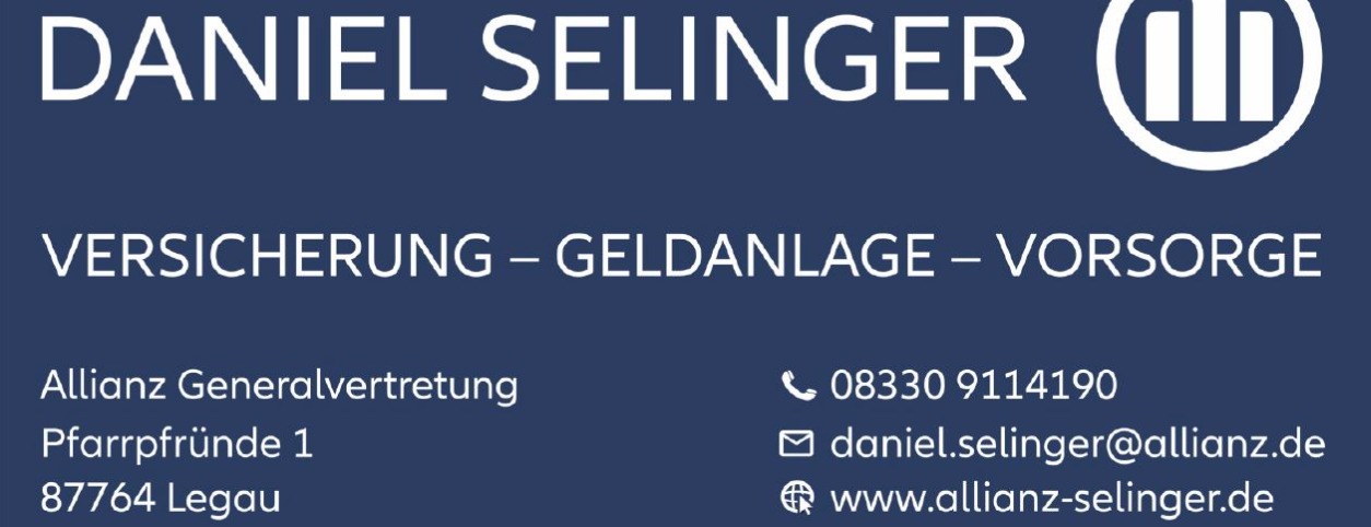 Allianz Versicherung Daniel Selinger Legau - Titelbild