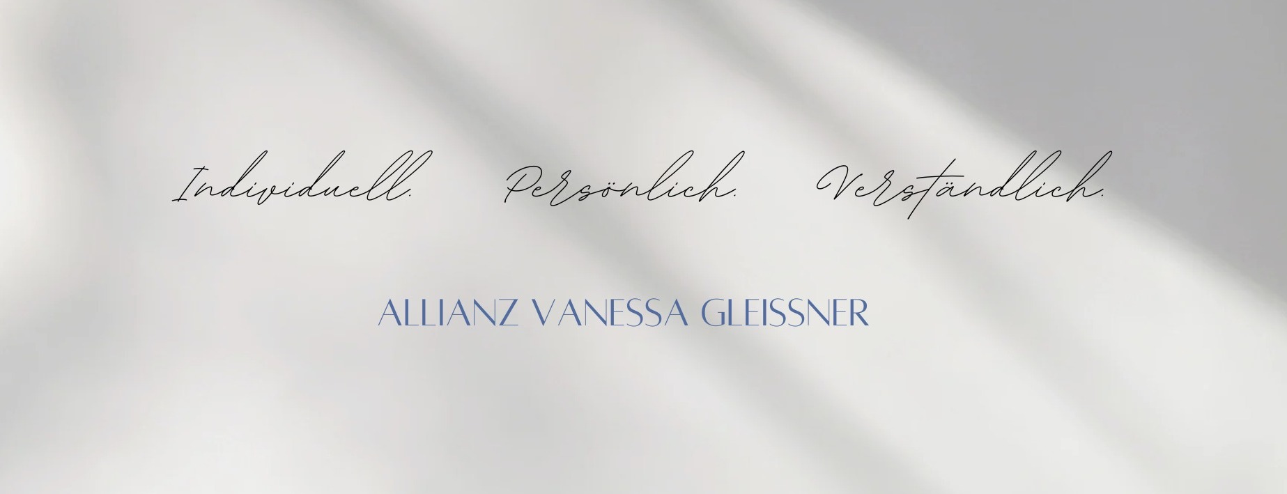 Allianz Versicherung Vanessa Gleißner Regensburg -  individuelle, persönlich und verständlich