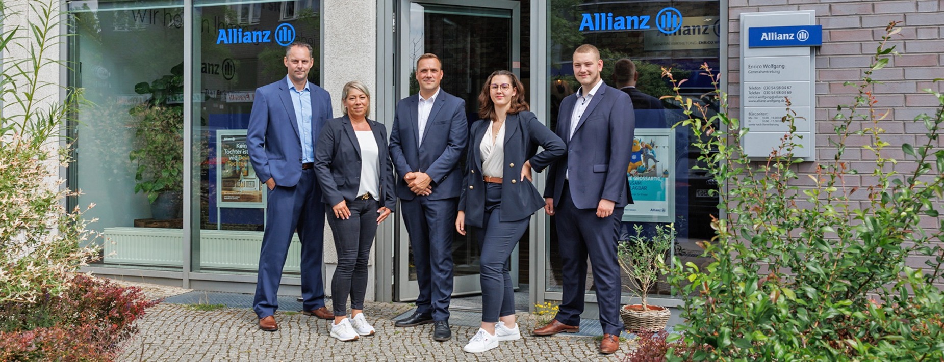 Allianz Versicherung Enrico Wolfgang Berlin - Agenturteam Bild