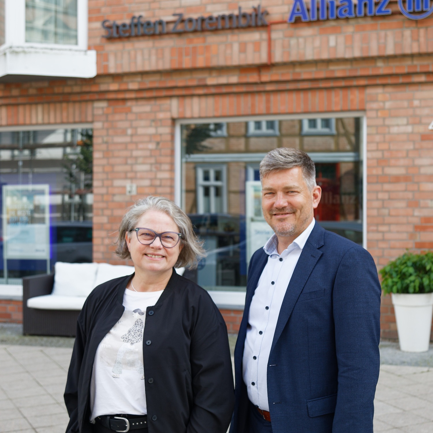 Allianz Versicherung Steffen Zorembik Schwerin - Steffen Zorembik und Ursula Bergmann 