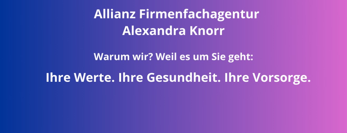 Allianz Versicherung Alexandra Knorr Kriftel - Allianz Frankfurt Allianz Kriftel Versicherung 