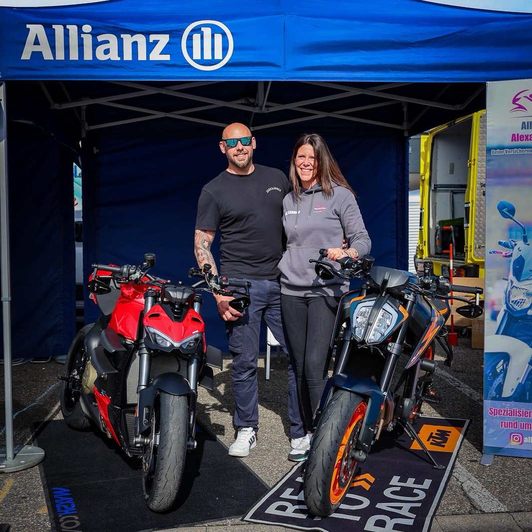Allianz Versicherung Alexandra Glaser Ellerstadt - Bikerin, Ellerstadt, Teamgeist,Vorsorge,Kinder
