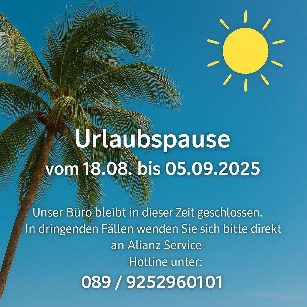 Allianz Versicherung Candemir Inac Reutlingen - Urlaub