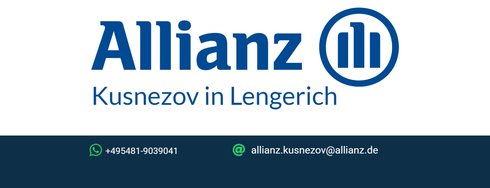 Allianz Versicherung Artjom Kusnezov Lengerich - Titelbild