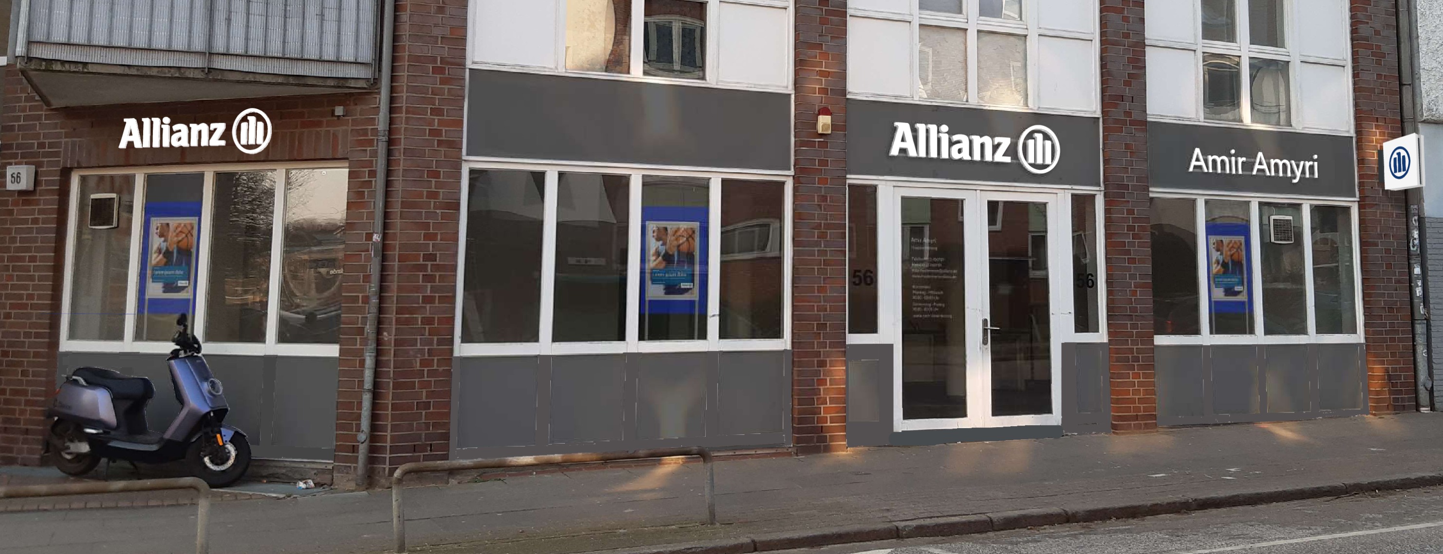 Allianz Versicherung Amir Amyri Hamburg - Hamburg Wandsbek Holzmühlenstraße 56 22041 22089 A