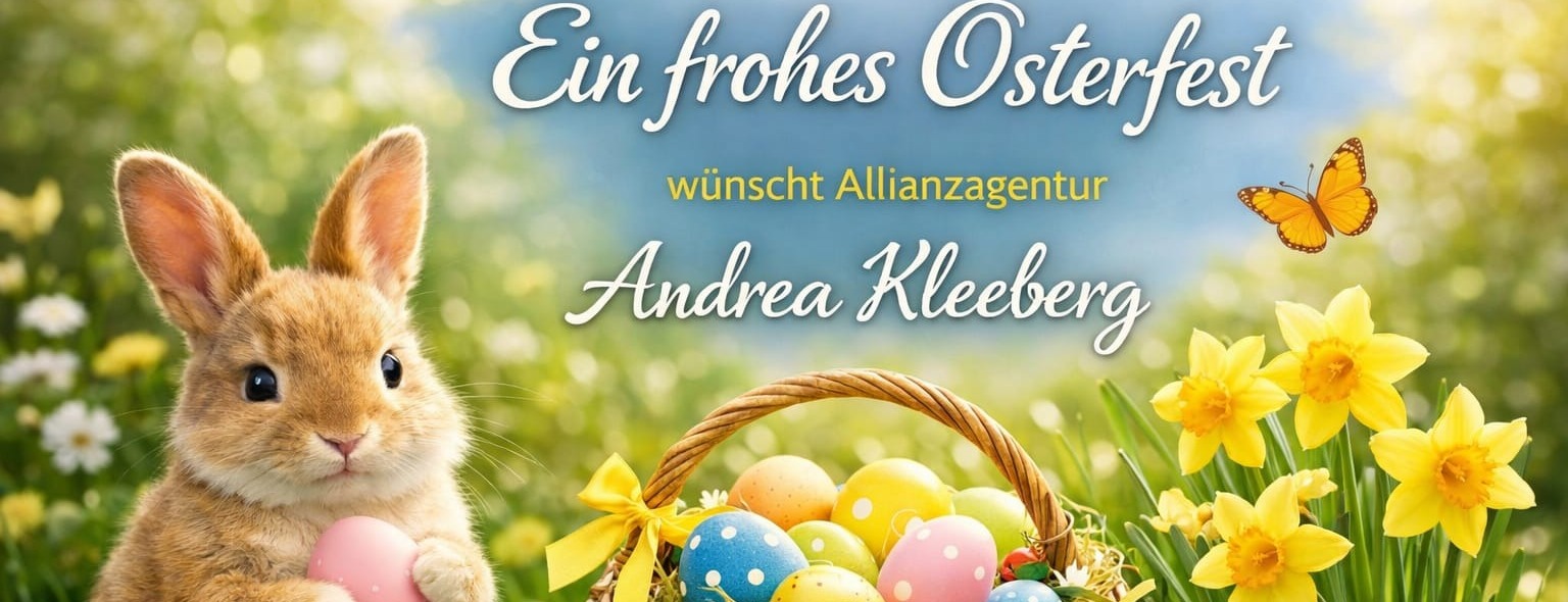 Allianz Versicherung Andrea Kleeberg Schkeuditz - Frohe Ostern !