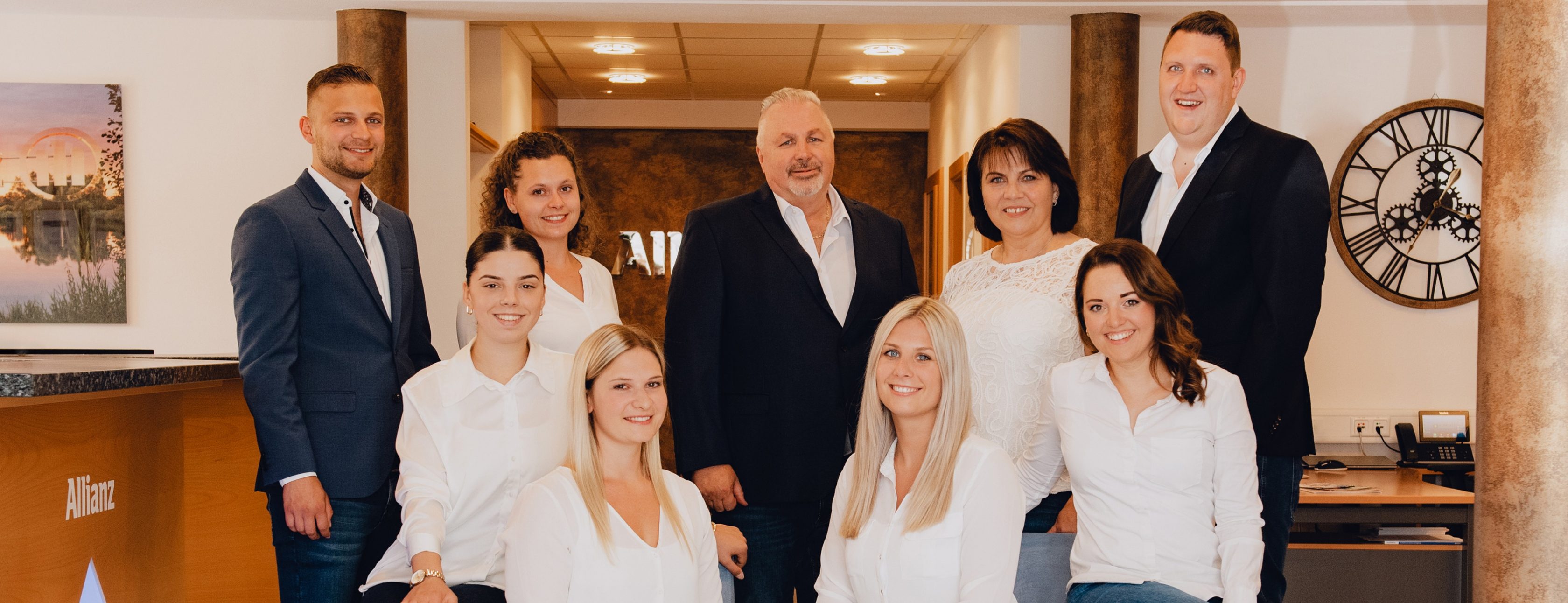 Allianz Versicherung Benedikt Geser e.K. Biessenhofen - Teamfoto