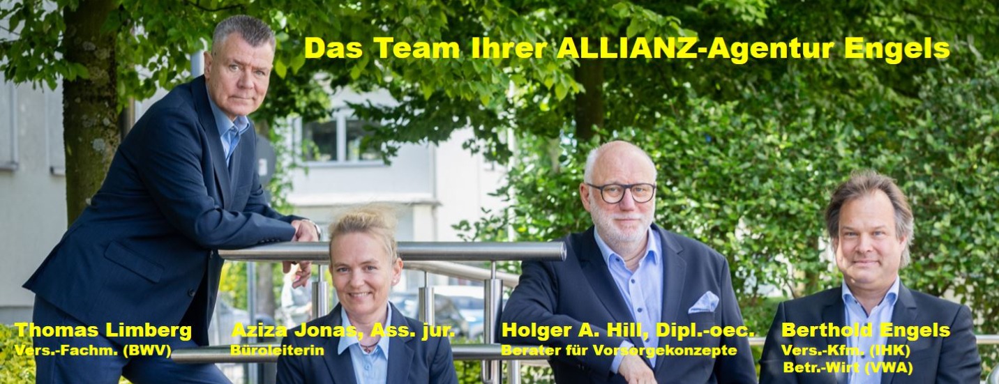 Allianz Versicherung Berthold Engels e.K. Essen - Teamfoto