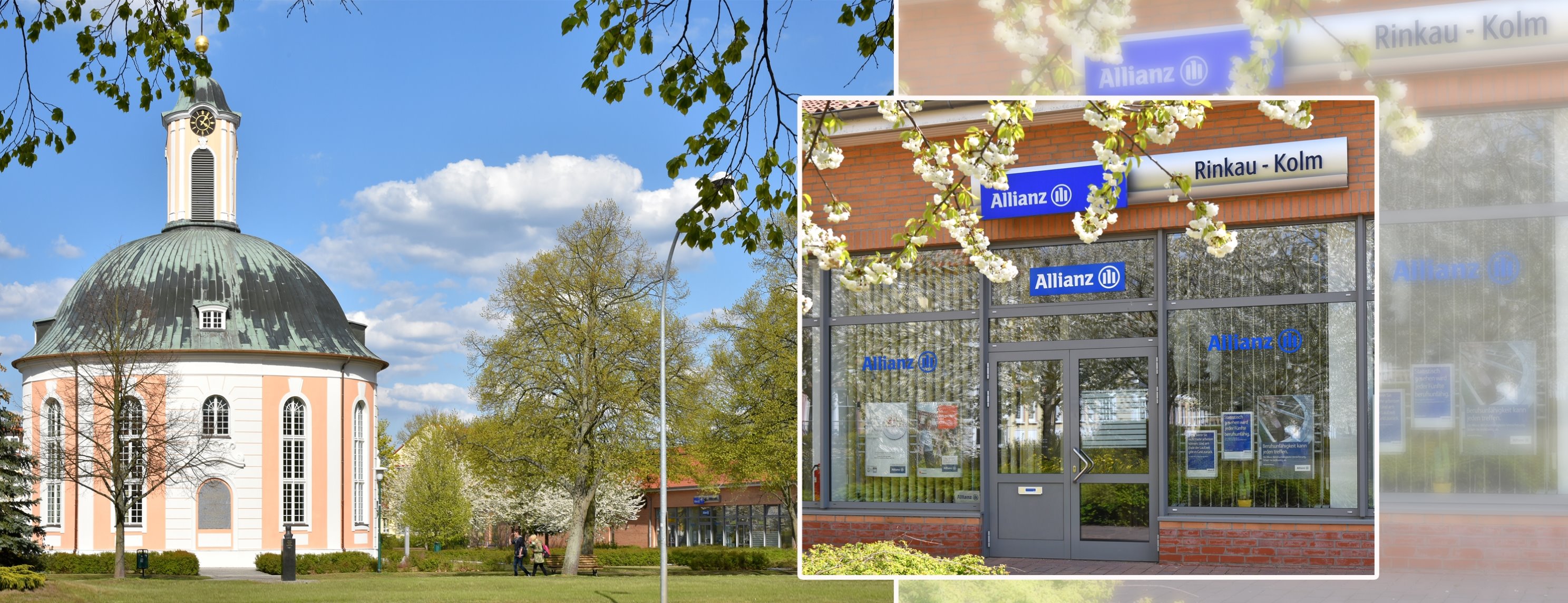 Allianz Versicherung Birgit Rinkau-Kolm Schwedt/Oder - Unser Standort am Berlischky Pavillion in Schwedt