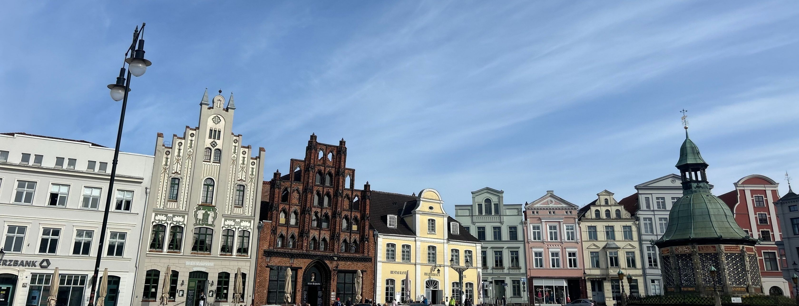 Allianz Versicherung Boris Hagner Wismar - Frühling am Marktplatz