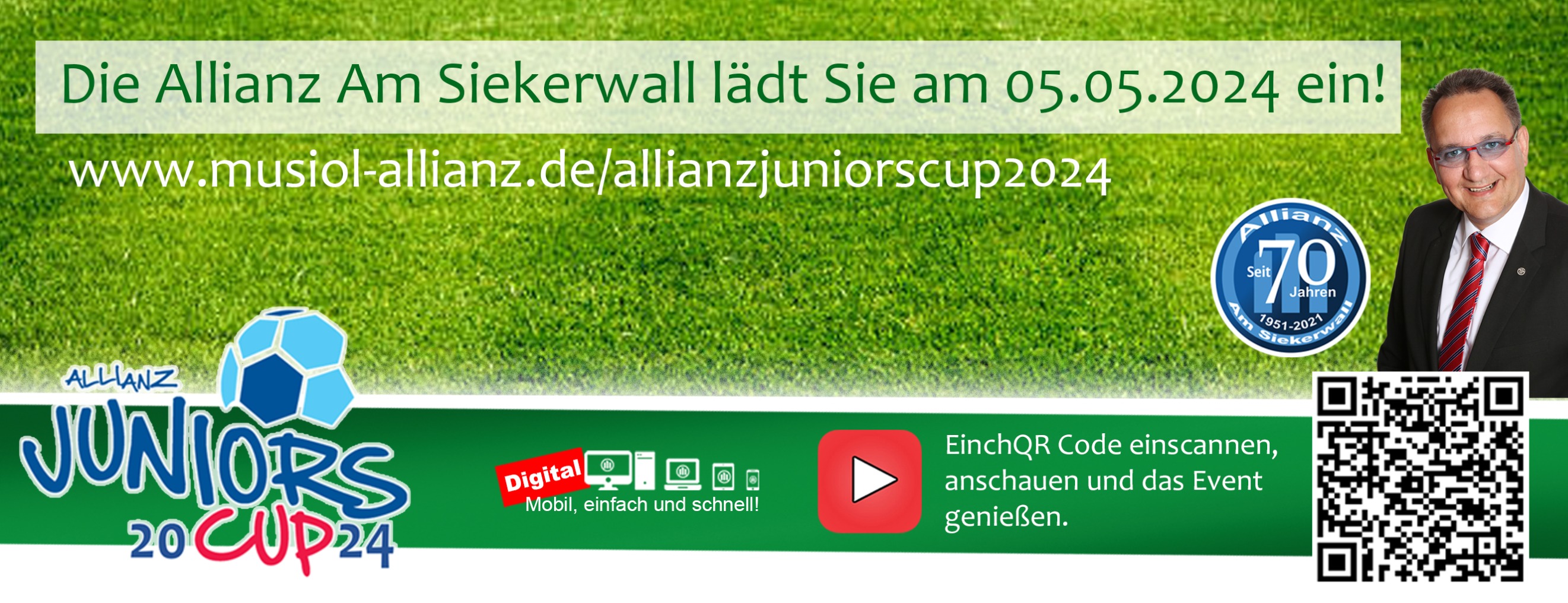 Allianz Versicherung Christian Horst Musiol Bielefeld - Allianz Juniors Cup 2024 am 05.05.2024