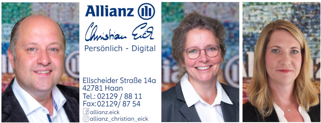 Allianz Versicherung Christian Eick Haan - Team der Allianz Christian Eick Hauptvertretung