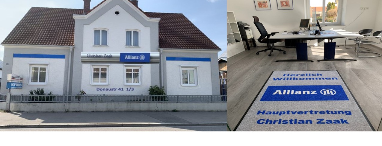 Allianz Versicherung Christian Zaak Dillingen an der Donau - Neue Büroräume Donaustr. 41 1/3  in Dillingen