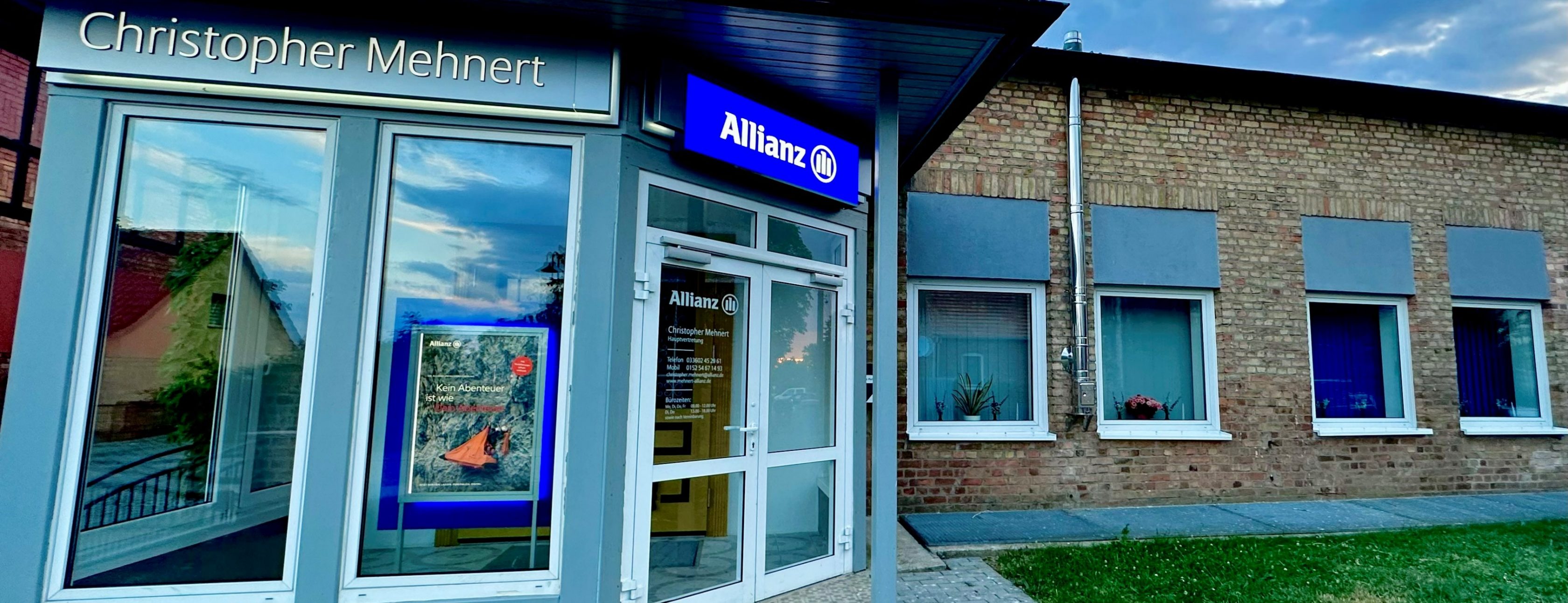 Allianz Versicherung Christopher Mehnert Zeschdorf - Titelbild