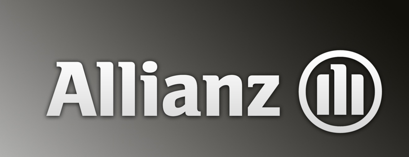 Allianz Versicherung Daniel Brasnic Alsdorf - Allianz Logo auf grauen Hintergrund