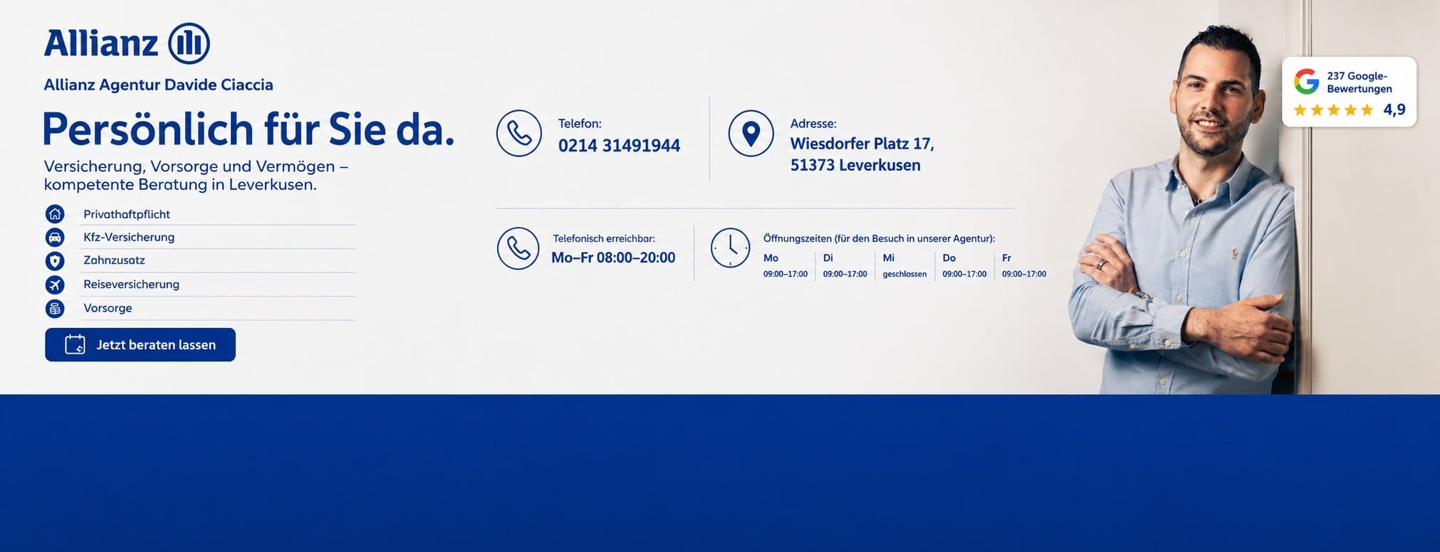 Allianz Versicherung Davide Ciaccia Leverkusen - Allianz Versicherung in Leverkusen 