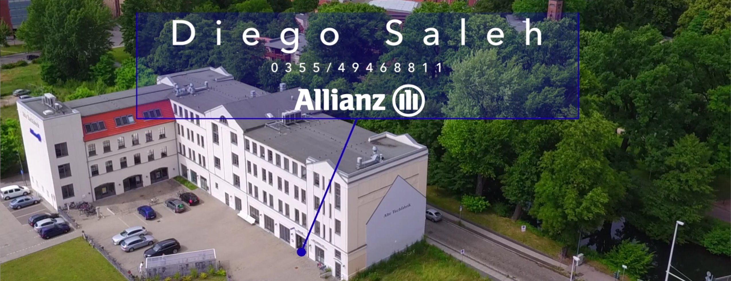 Allianz Versicherung Diego Saleh Cottbus - Allianz in der alten Tuchfabrik