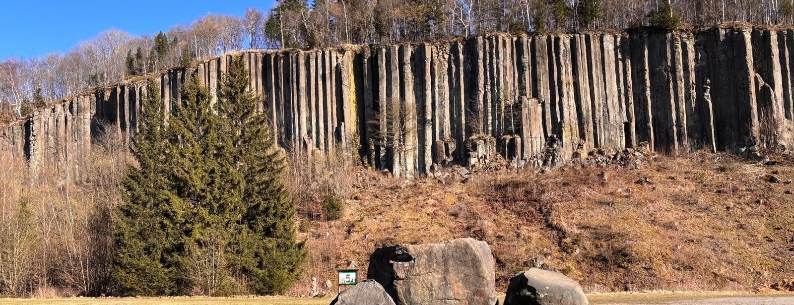 Allianz Versicherung Dina Günther Annaberg-Buchholz -  Basaltsäulen am Scheibenberg