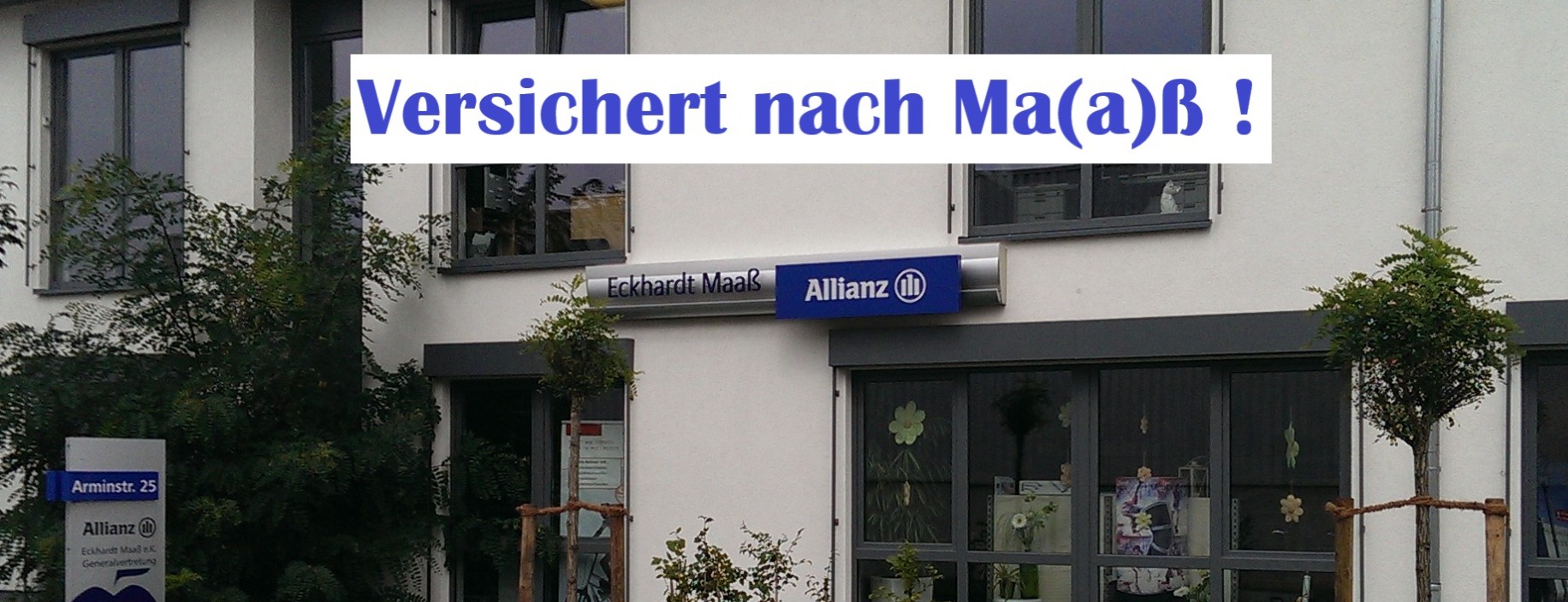 Allianz Versicherung Eckhardt Maaß e.K. Detmold - Agenturfront