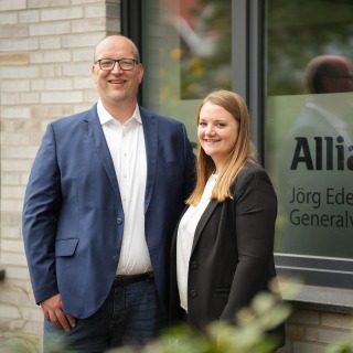 Allianz Versicherung Edelbrock und Röwekamp OHG Sassenberg - Svenja Röwekamp und Jörg Edelbrock