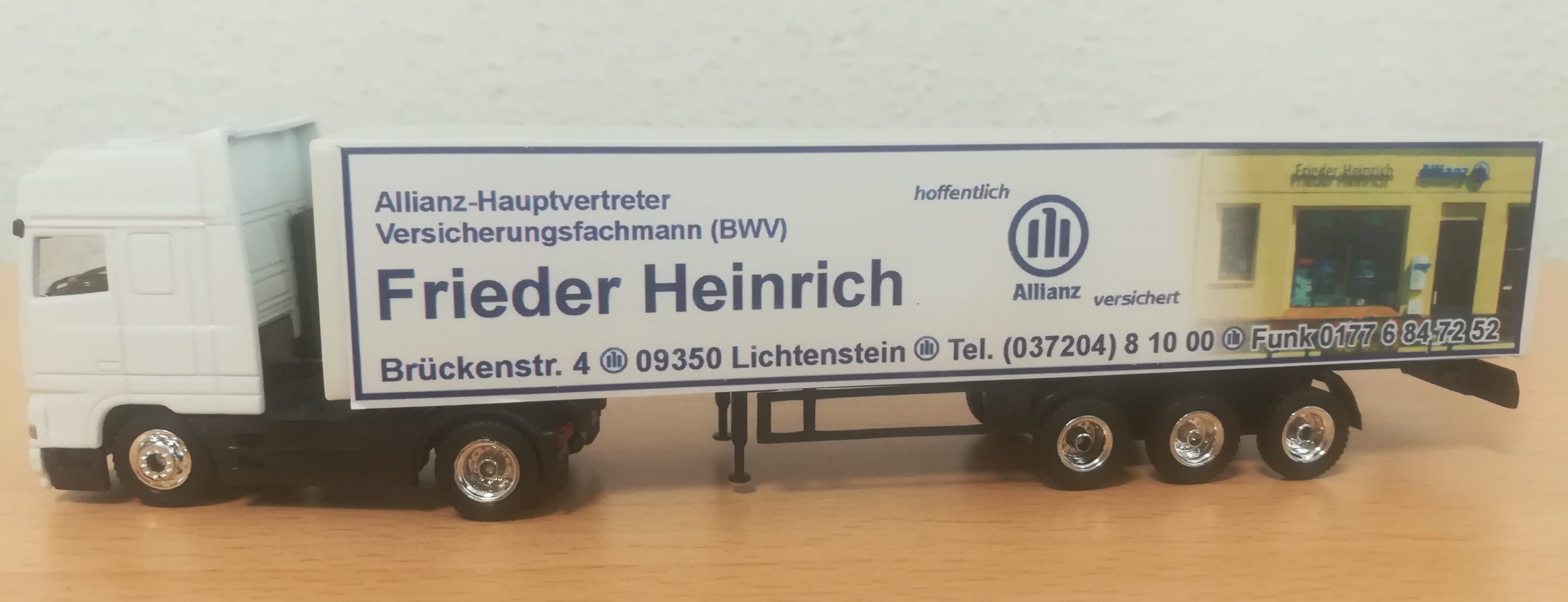 Allianz Versicherung Frieder Heinrich Lichtenstein/Sachsen - Werbetruck