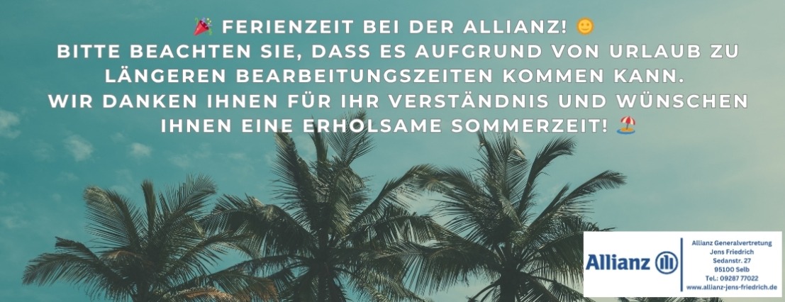 Allianz Versicherung Jens Friedrich Selb - #Haftpflicht, #Selb,#KFZ,#BU,