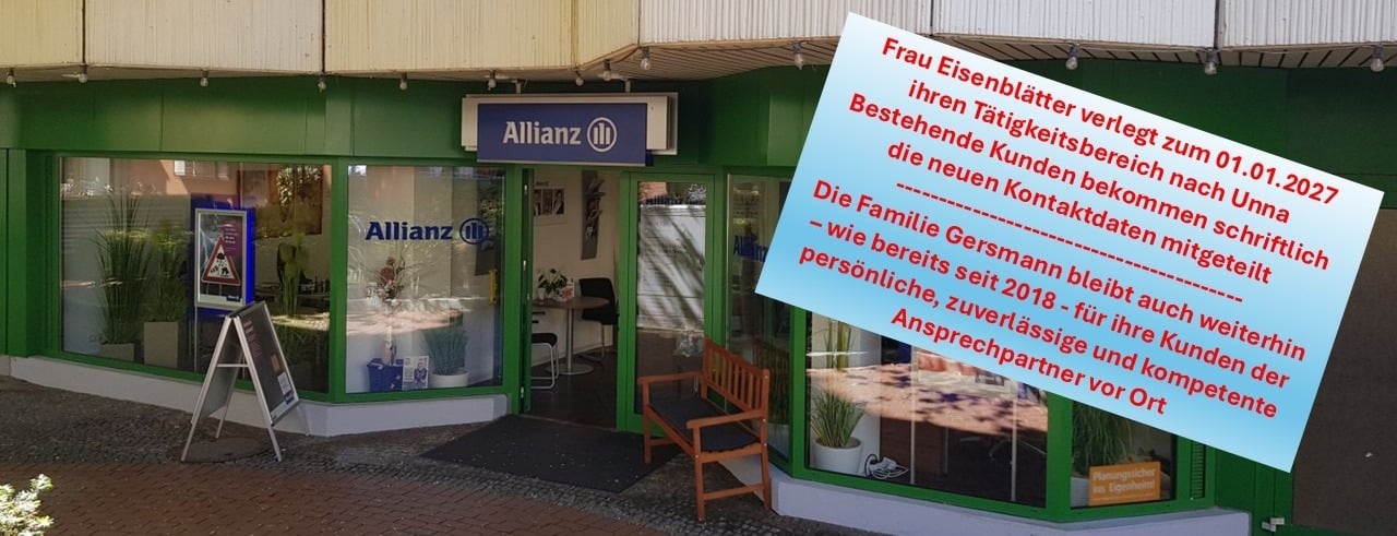 Allianz Versicherung Gersmann und Eisenblätter GbR Lünen - Titelbild