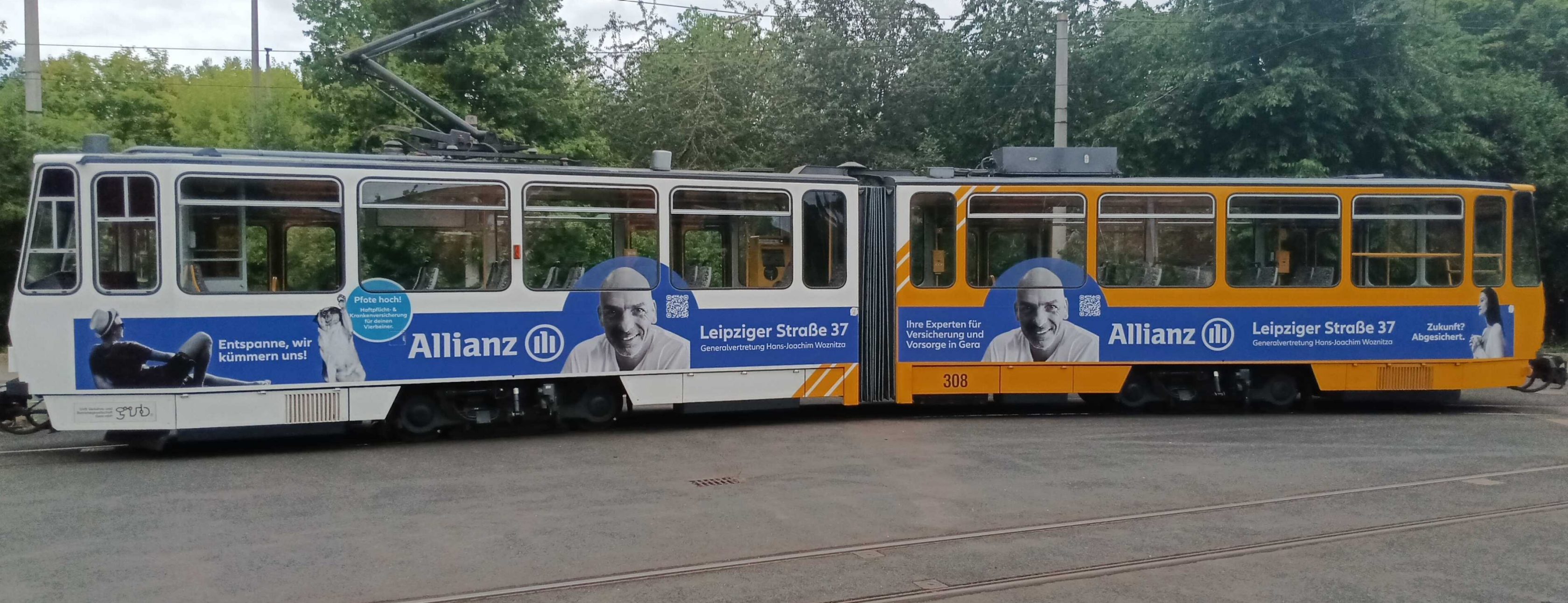 Allianz Versicherung Hans-Joachim Woznitza Gera - Nicht nur gut sichtbar!! Auch gut erreichbar!!