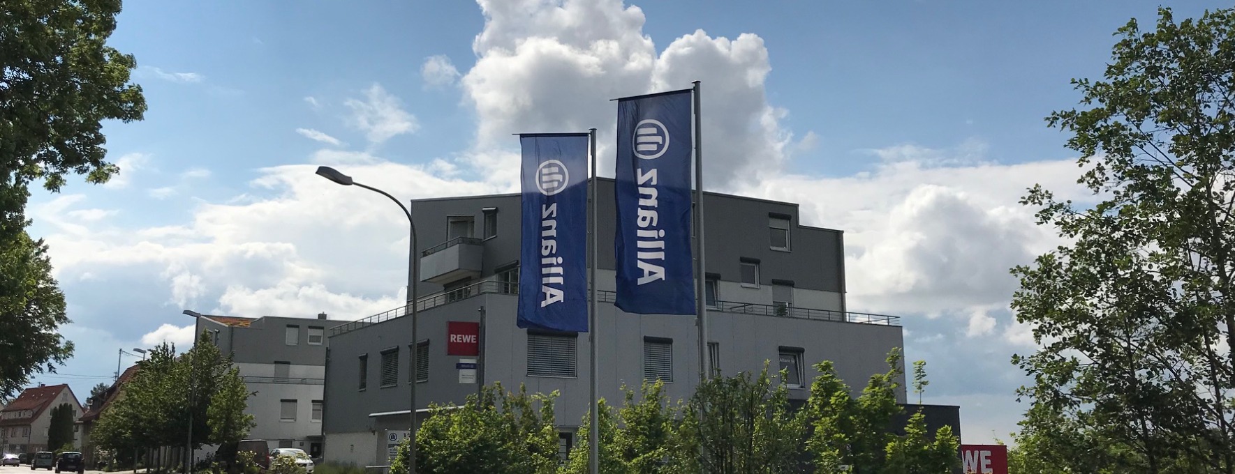 Allianz Versicherung Heinz Litschewsky Waiblingen - Agenturansicht außen