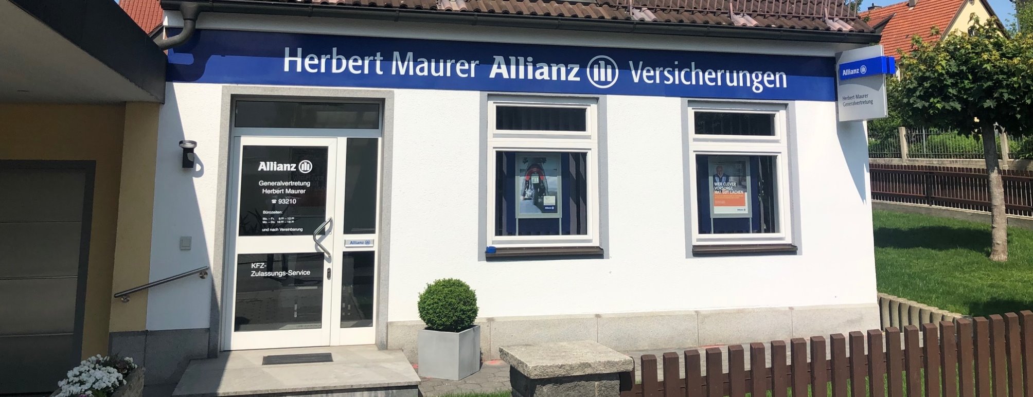 Allianz Versicherung Herbert Maurer e.K. Odelzhausen - Agentur von Außen 2019