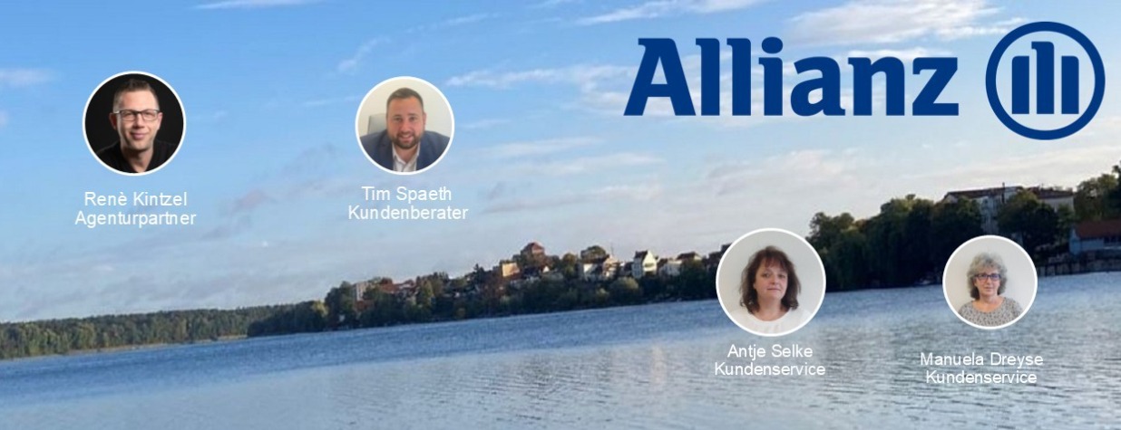 Allianz Versicherung Holger Thiessen Strausberg - Straussee mit Allianz