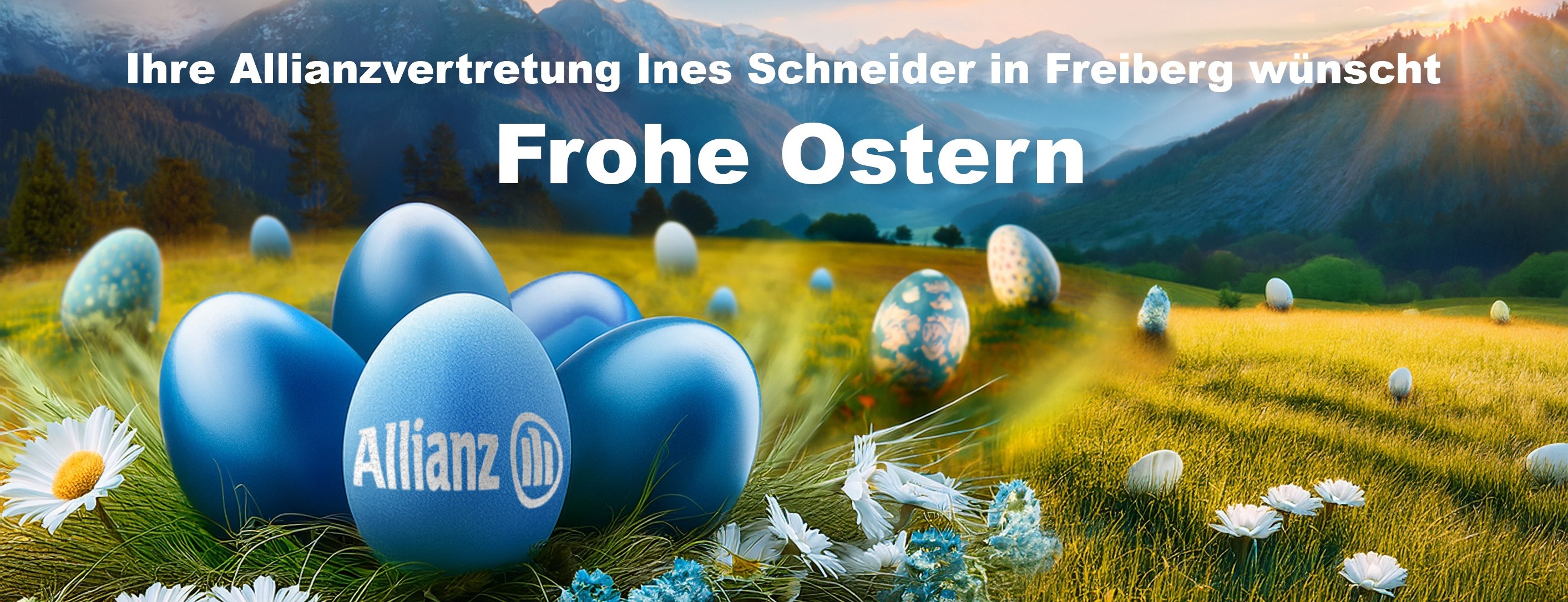 Allianz Versicherung Ines Schneider Freiberg - Frohe Ostern 2026 wünscht Allianz Ines Schneider