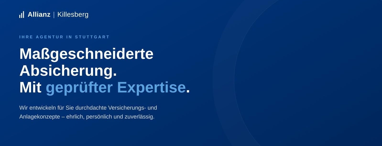 Allianz Versicherung Pierre David Plewe Stuttgart - Ihre Fachagentur für private Krankenversicherung und zertifizierte Agentur für Vermögensanlage 