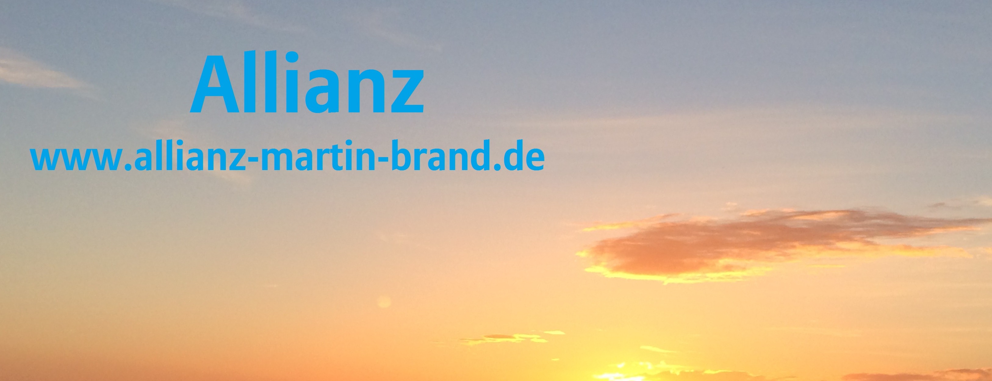 Allianz Versicherung Martin Brand Meuselwitz - Die Sonne im Herzen und sowie die Versicherung