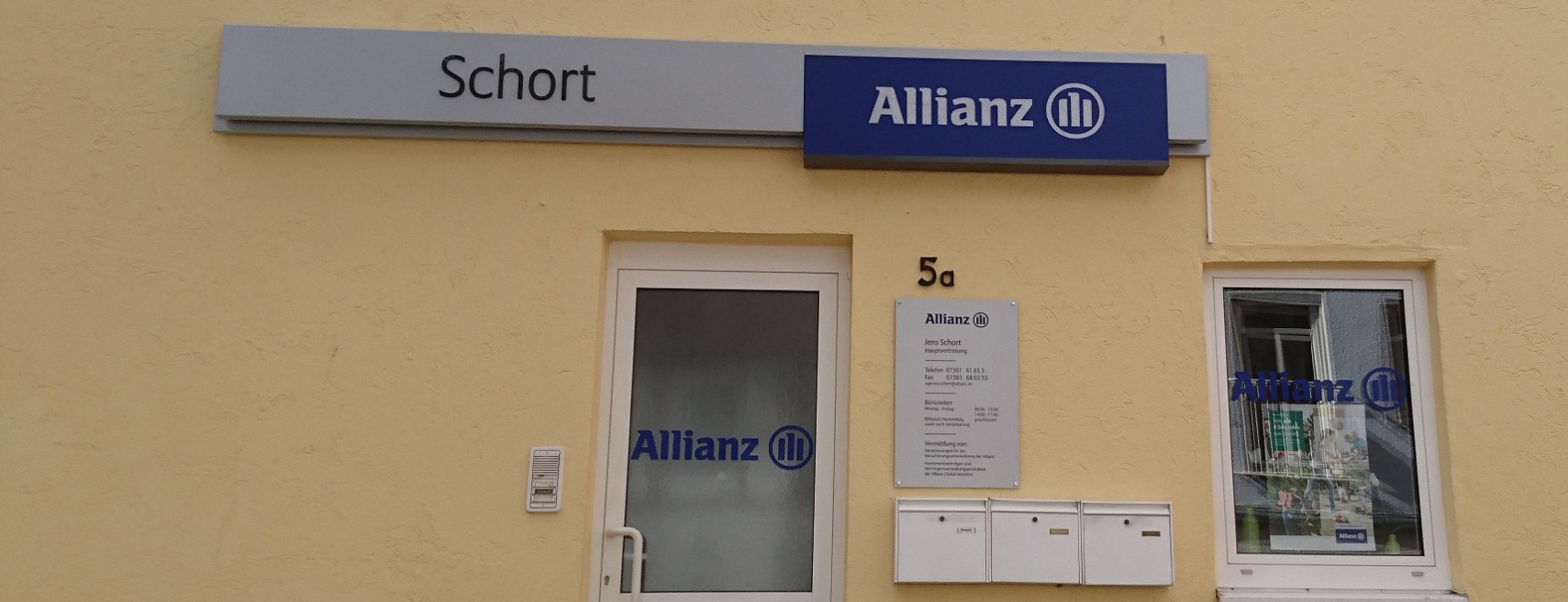 Allianz Versicherung Jens Schort Aalen - Titelbild
