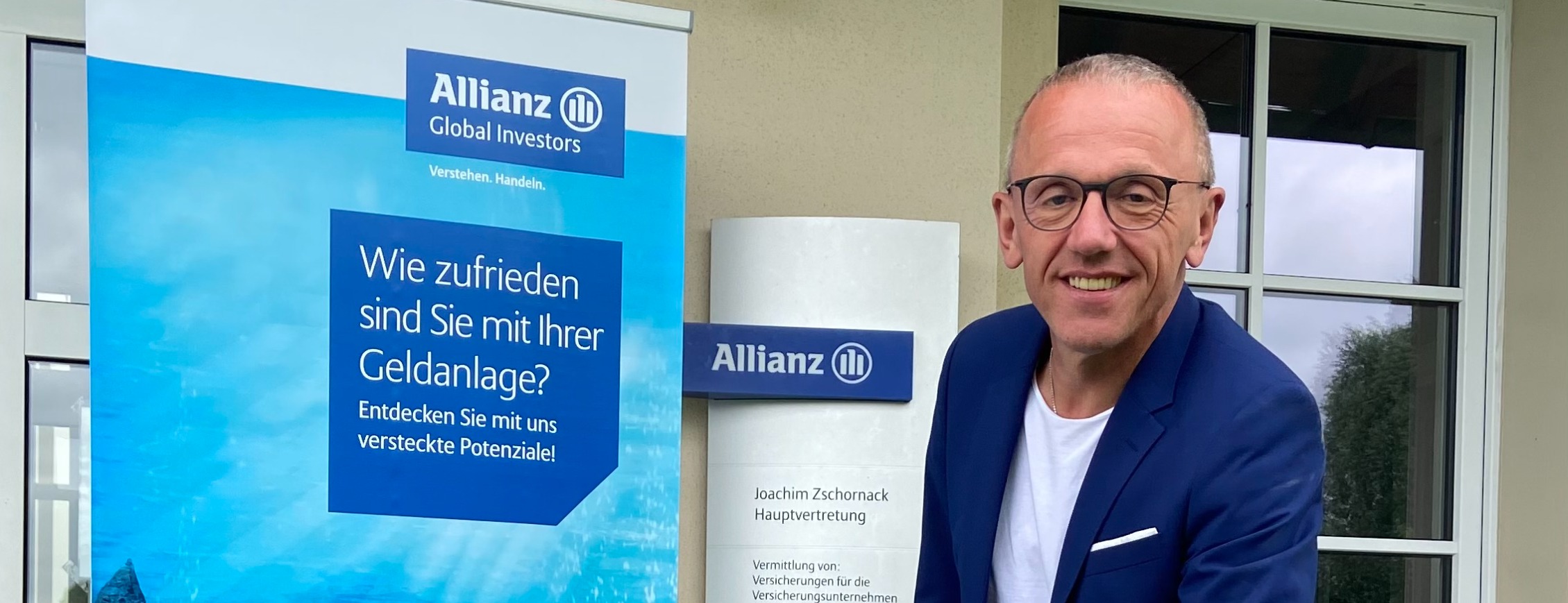 Allianz Versicherung Joachim Zschornack Gnaschwitz - Vor der Agentur
