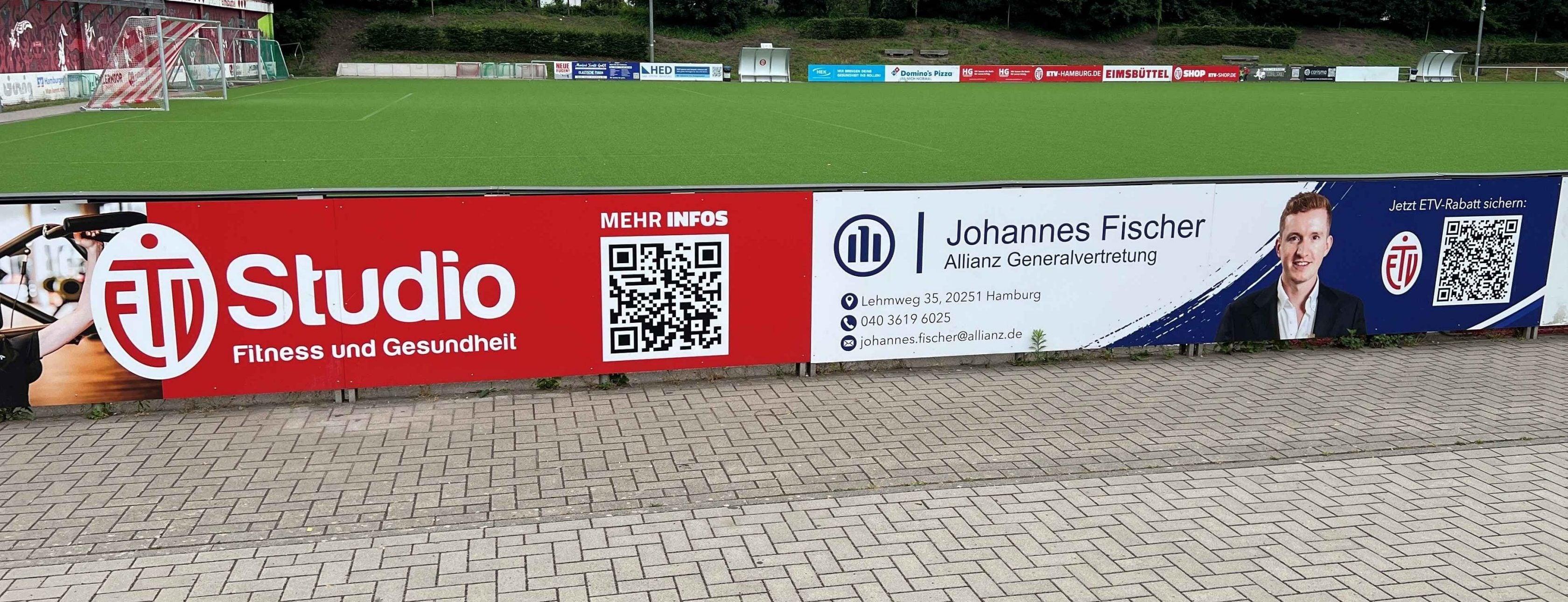 Allianz Versicherung Johannes Fischer Hamburg - ETV Sponsoring
