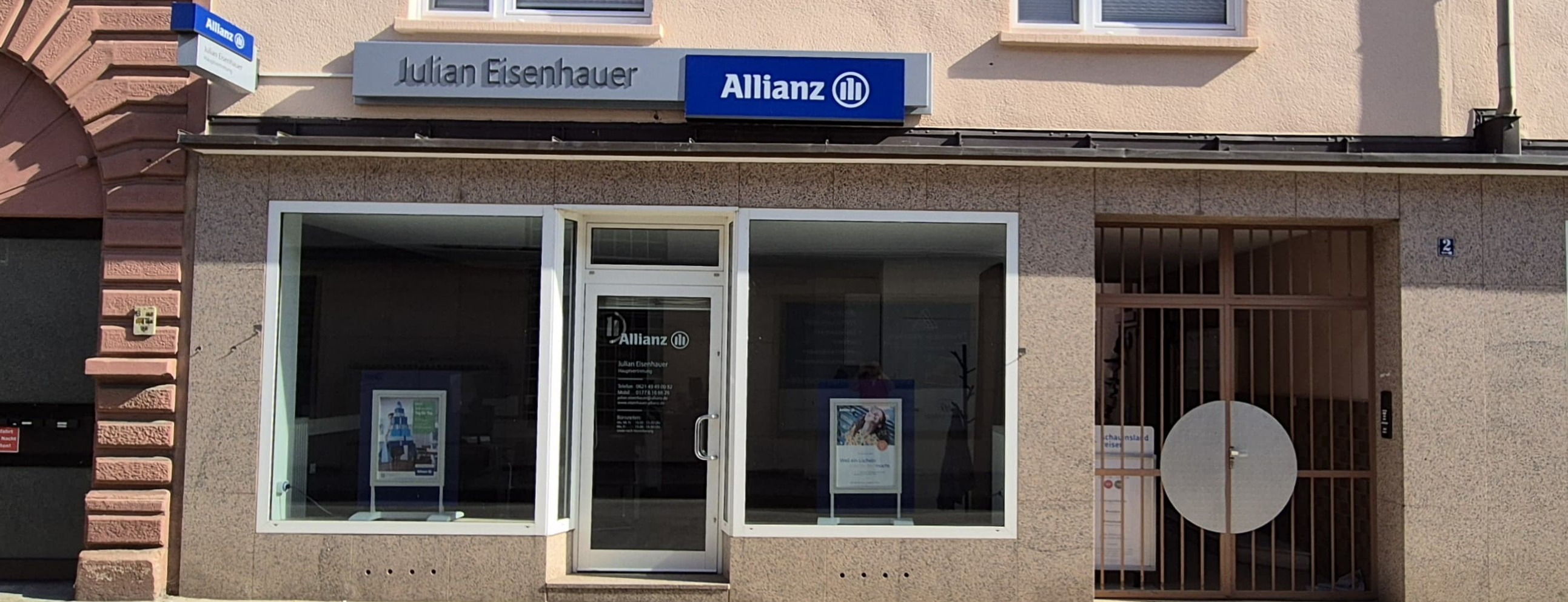 Allianz Versicherung Julian Eisenhauer Mannheim - Arbeitskraft Krankenzusatz Dread disease Erwerbsun