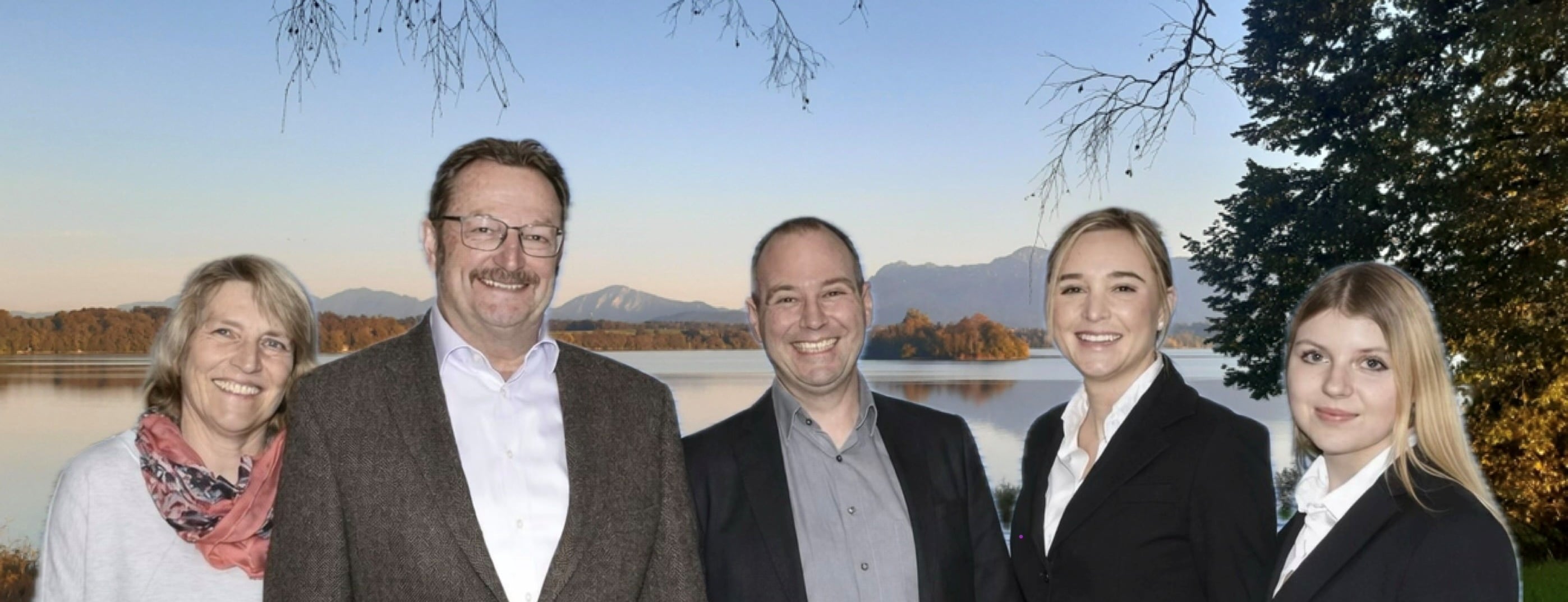Allianz Versicherung Leonhard Resch Uffing am Staffelsee - Teambild Staffelsee
